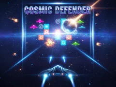 Гульня Cosmic Defender онлайн