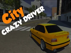 Гульня City Crazy Driver онлайн