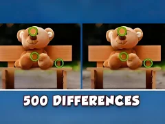 Гульня Find 500 Differences онлайн