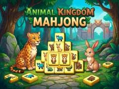 Гульня Animal Kingdom Mahjong онлайн
