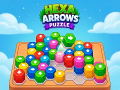Гульня Hexa Arrows Puzzle онлайн