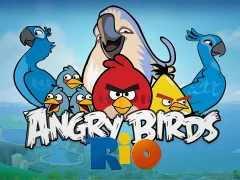 Гульня Angry Birds Rio Online онлайн