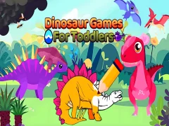 Гульня Dinosaur Games For Toddlers онлайн