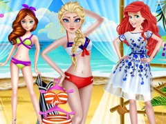 Гульня Summer Beach Outfits онлайн