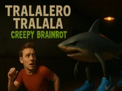 Гульня Tralalero Tralala Creepy Brainrot онлайн