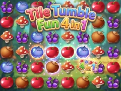 Гульня Tile Tumble Fun 4 in 1 онлайн