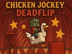 Гульня Chicken Jockey Deadflip онлайн