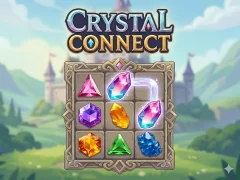 Гульня Crystal Connect онлайн