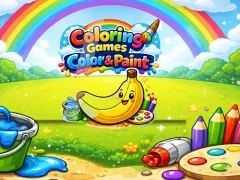 Гульня Coloring Games Color & Paint онлайн