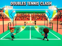 Гульня Doubles Tennis Clash онлайн