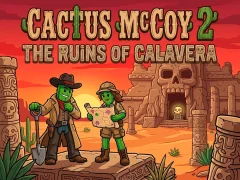 Гульня Cactus McCoy 2: Calavera Ruins онлайн