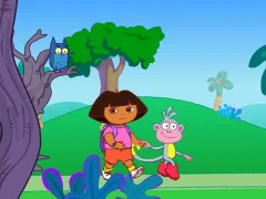 Гульня Dora the Explorer: Spooky Forest онлайн