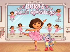 Гульня Dora's Ballet Adventures онлайн