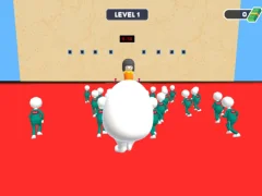 Гульня Eggdog Red Light Green Light онлайн