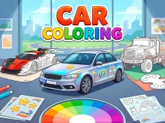 Гульня Car Coloring онлайн