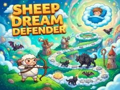 Гульня Sheep Dream Defender онлайн