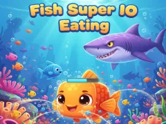 Гульня Fish Super IO Eating онлайн