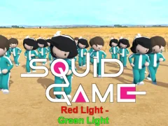 Гульня Squid game: Green Light, Red Light онлайн
