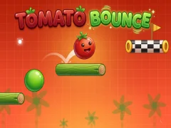 Гульня Tomato Bounce онлайн