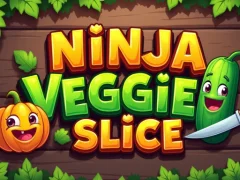 Гульня Ninja Veggie Slice онлайн