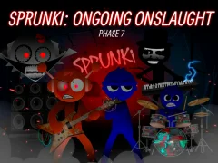 Гульня Sprunki Phase 7: Ongoing Onslaught онлайн