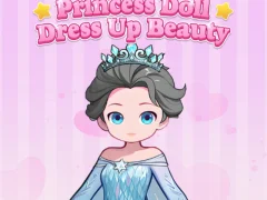 Гульня Princess Doll Dress Up Beauty онлайн