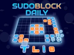 Гульня Sudoblock Daily онлайн