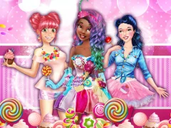Гульня Sweet Party With Princesses онлайн