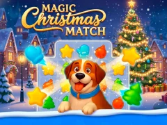 Гульня Magic Christmas Tree Match-3 онлайн