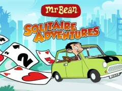 Гульня Mr Bean Solitaire Adventures онлайн