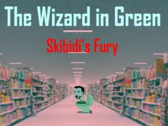 Гульня The Wizard Green Skibidis Fury онлайн