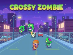 Гульня Crossy Zombie онлайн