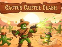 Гульня Cactus Cartel Clash онлайн