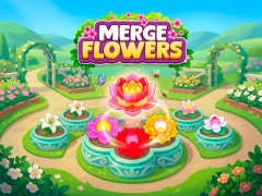 Гульня Merge Flowers онлайн