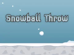 Гульня Snowball Throw онлайн