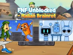 Гульня FNF Unblocked Italian Brainrot онлайн