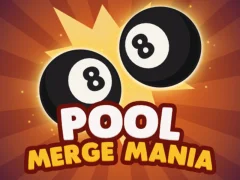 Гульня Pool Merge Mania онлайн