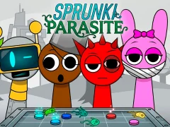 Гульня Sprunki Parasite онлайн