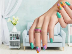 Гульня Nail Art Puzzle онлайн
