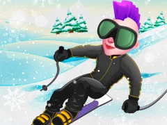 Гульня Snowcross Stunts онлайн