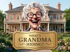 Гульня What's Grandma Hiding онлайн