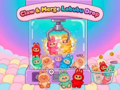 Гульня Claw & Merge Labubu Drop онлайн