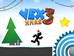 Гульня Vex 3 Xmas онлайн