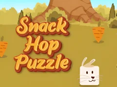 Гульня Snack Hop Puzzle онлайн