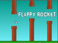 Гульня Flappy Rocket онлайн