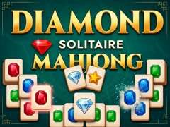 Гульня Diamond Solitaire Mahjong онлайн