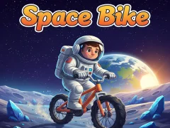 Гульня Space Bike онлайн
