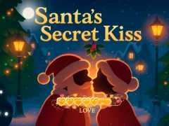 Гульня Santa's Secret Kiss онлайн