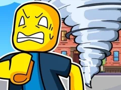 Гульня Natural disaster survival Obby онлайн
