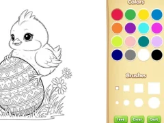 Гульня Easter Coloring Book for Kids онлайн